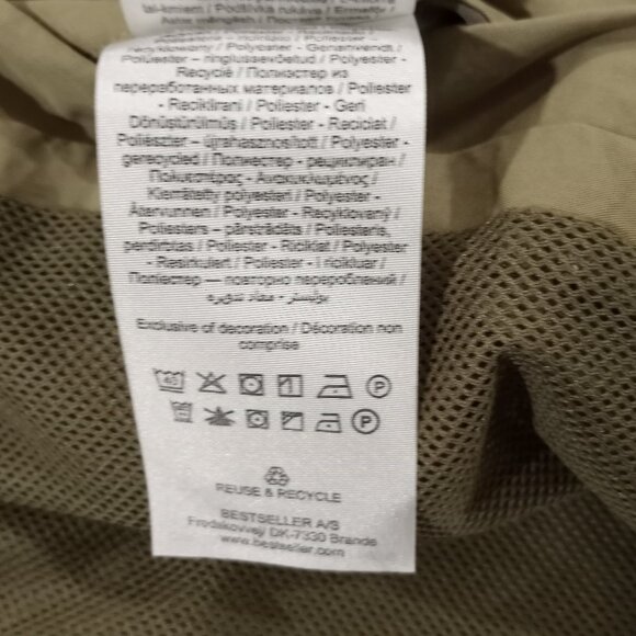 SELECTED /HOMME OLIVE GREEN OUTERWEAR MENS JACKET SIZE XL - Picture 4 of 9